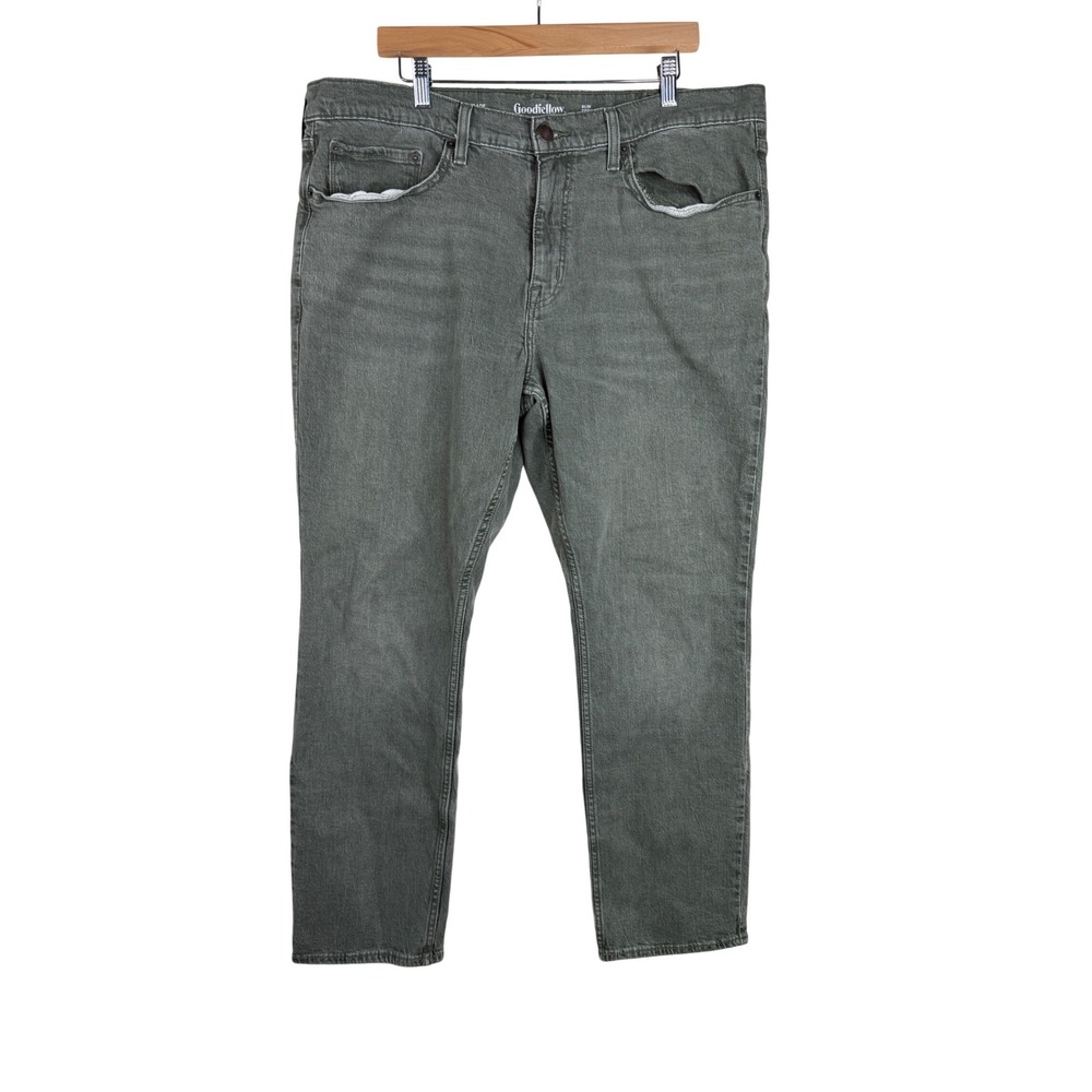 Goodfellow Slim Fit Men's Jeans size 40X30‎ Green
